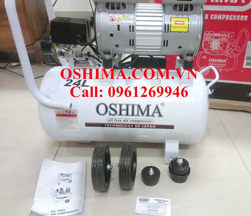 MÁY NÉN KHÍ KHÔNG DẦU OSHIMA 24L