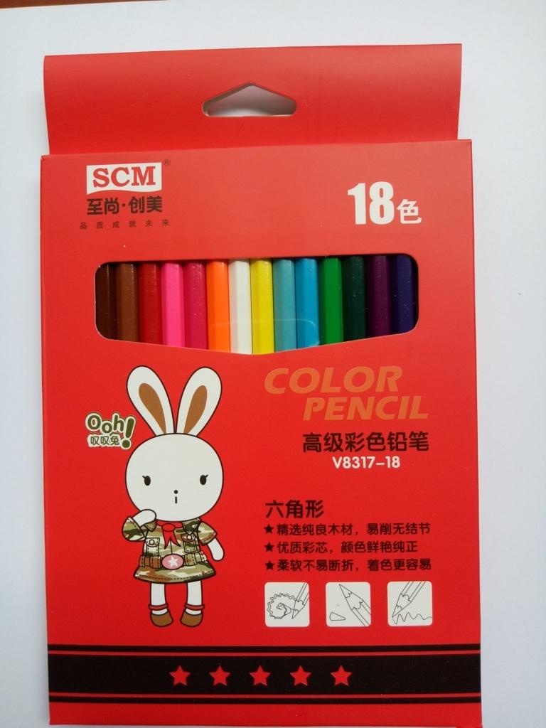 [HCM]Bút chì màu 24 màu V8317-24