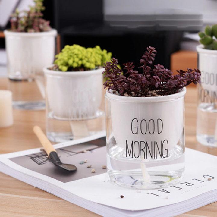 Chậu trồng cây tự tưới nước Good Morning