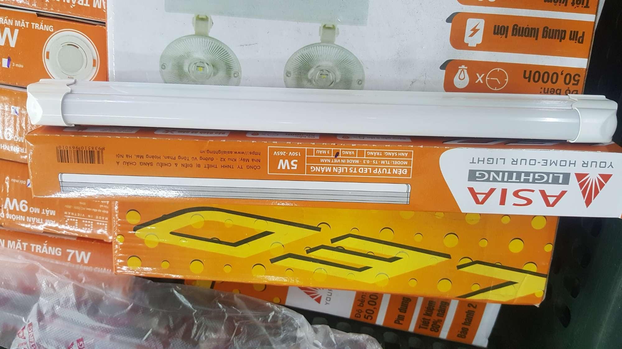 Bộ Tuýp Led liền máng T5 - 0.3M ASIA