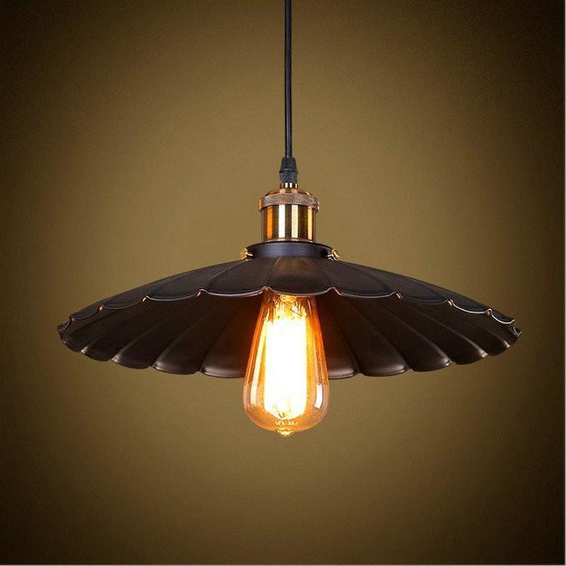 Chao đèn thả đui đồng kiểu đèn bão TBD866 (Đen)