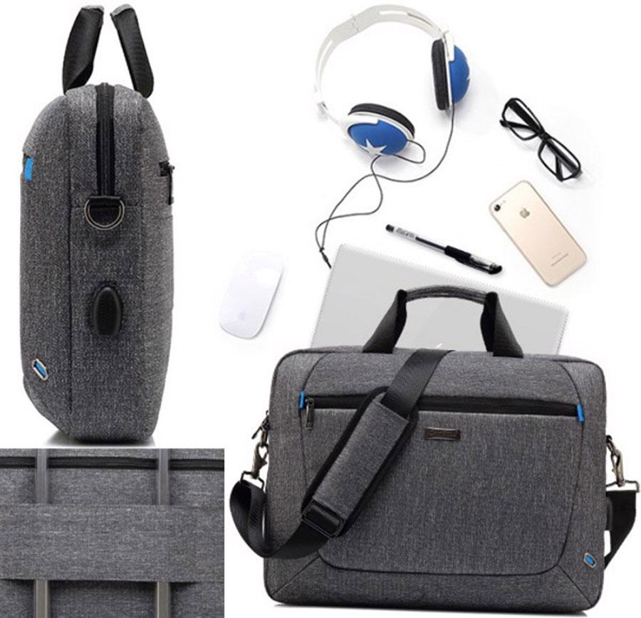 túi đựng laptop thời trang coolbell 3038 (màu xám)