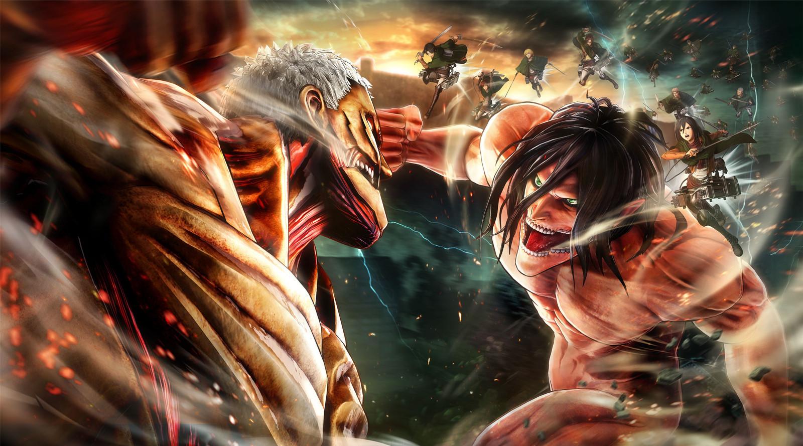 Đĩa game PS4 : Attack on Titan 2