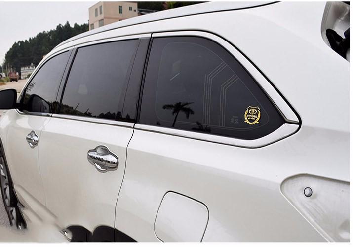Logo huy hiệu bông lúa trang trí ôtô Toyota