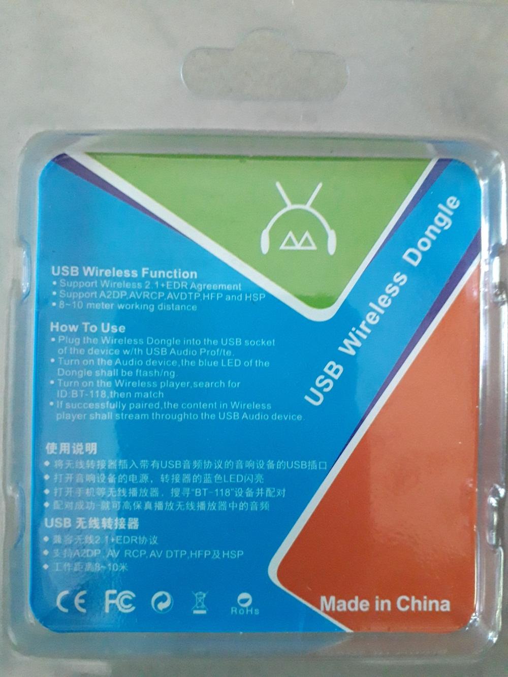 USB Bluetooth Dongle. Create Bluetooth for Pc/Laptop