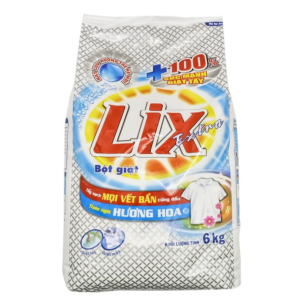 Bột Giặt Lix Extra 6Kg