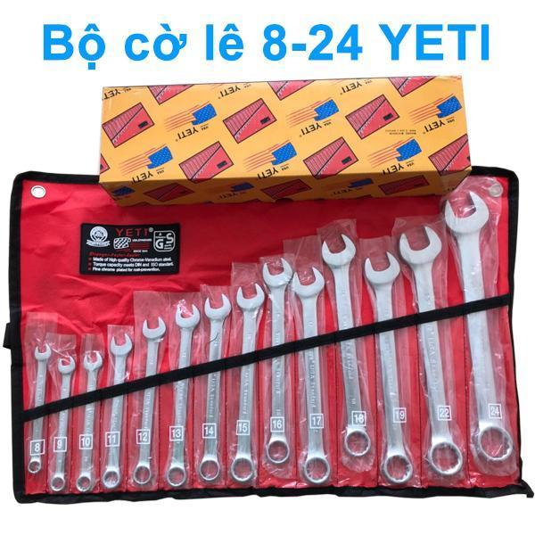 Bộ vòng miệng (cờ lê) Yeti 8-24mm
