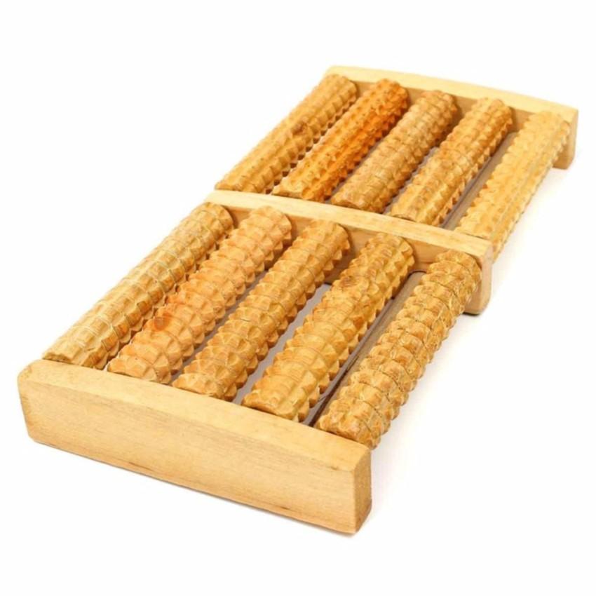 Bàn lăn chân gỗ Massage 5 hàng tiêu chuẩn (DCYK)