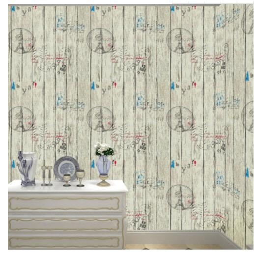 5 Mét Giấy Dán Tường, Khổ 45CM Rộng Decal PVC Trang Trí ( có keo ) - VÁN HÌNH THÁP PT024