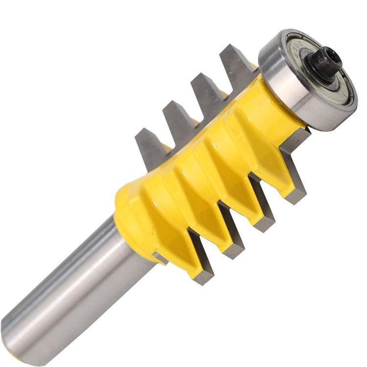 Mui soi gỗ, Mũi phay gỗ ghép răng lược, cốt 12.7mm