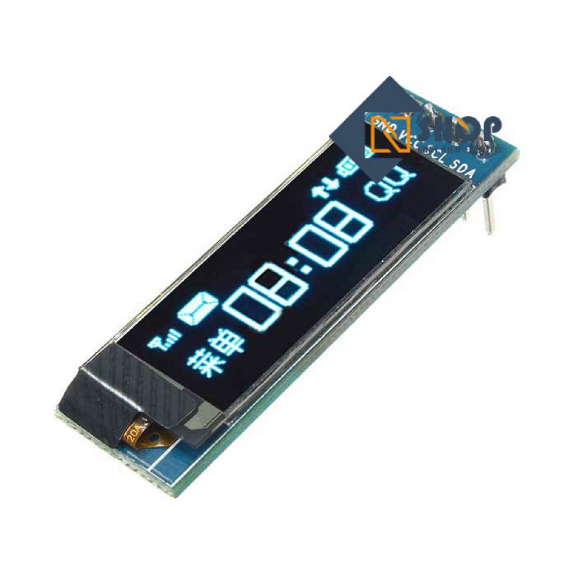 Màn Hình Oled 0.91 Inch Giao Tiếp I2C