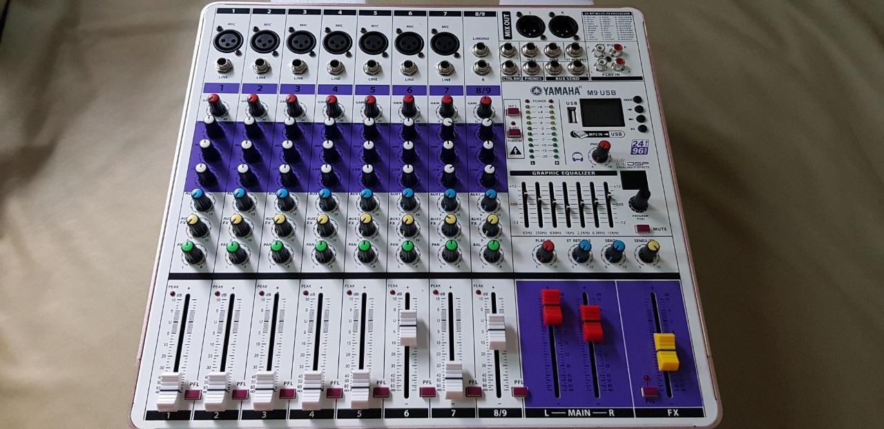 [HCM]Mixer Karaoke Gia Đình M9 USB Bluetooch