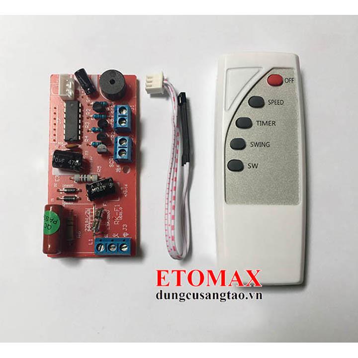 Mạch điều khiển quạt từ xa TOMAX V1