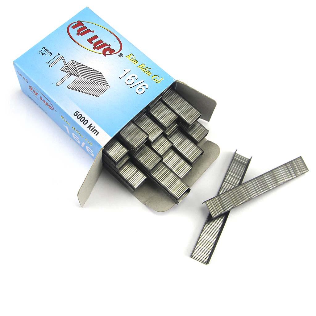 Hộp 5000 ghim bấm gỗ tự lực 16/6