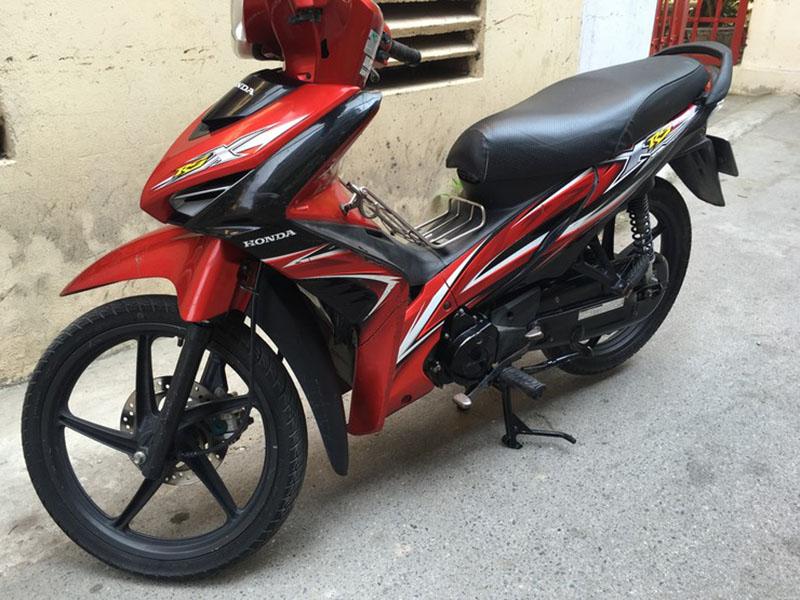 Bộ Tem xe Wave RSX 110 màu Đỏ  Decan dán xe RSX 2010