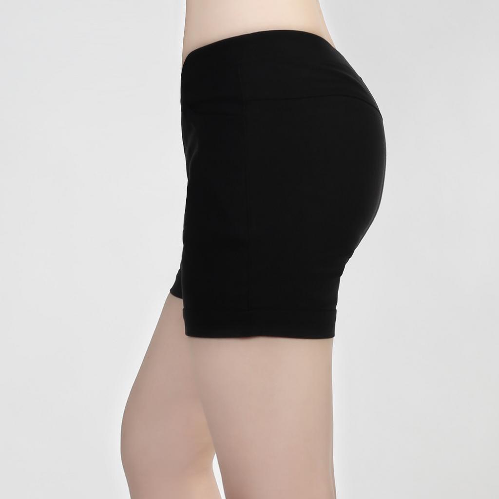 [HCM]Quần short kaki nữ co giản cao cấp hàn quốc (màu đen)