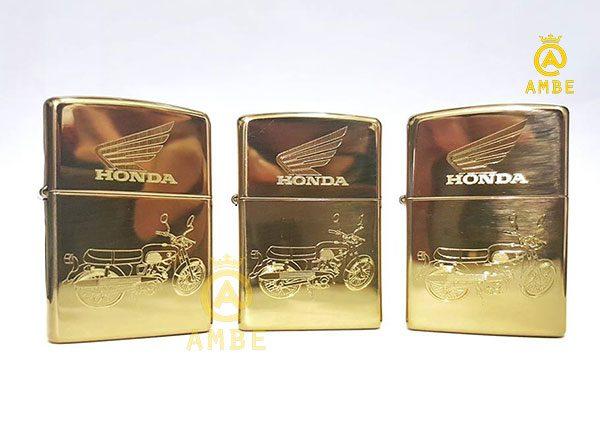Zippo khắc CNC xe Honda 67 Z165