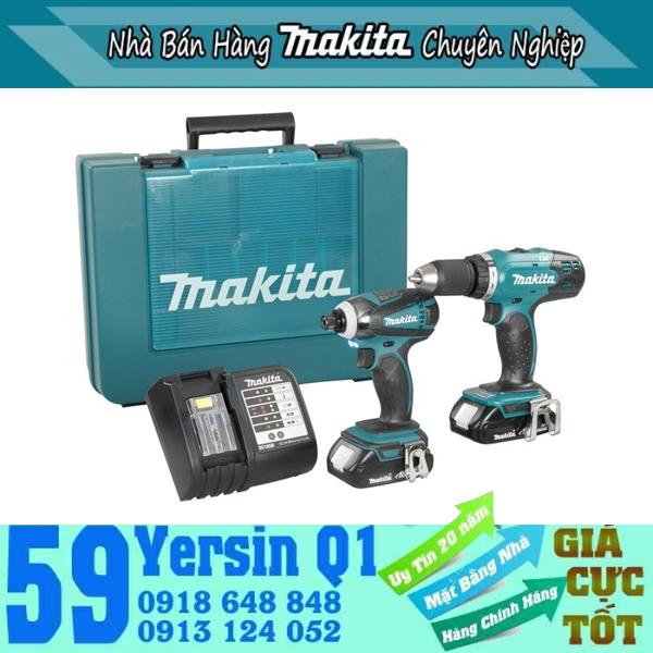 Bộ máy khoan bắt vít dùng PIN Makita DLX2022