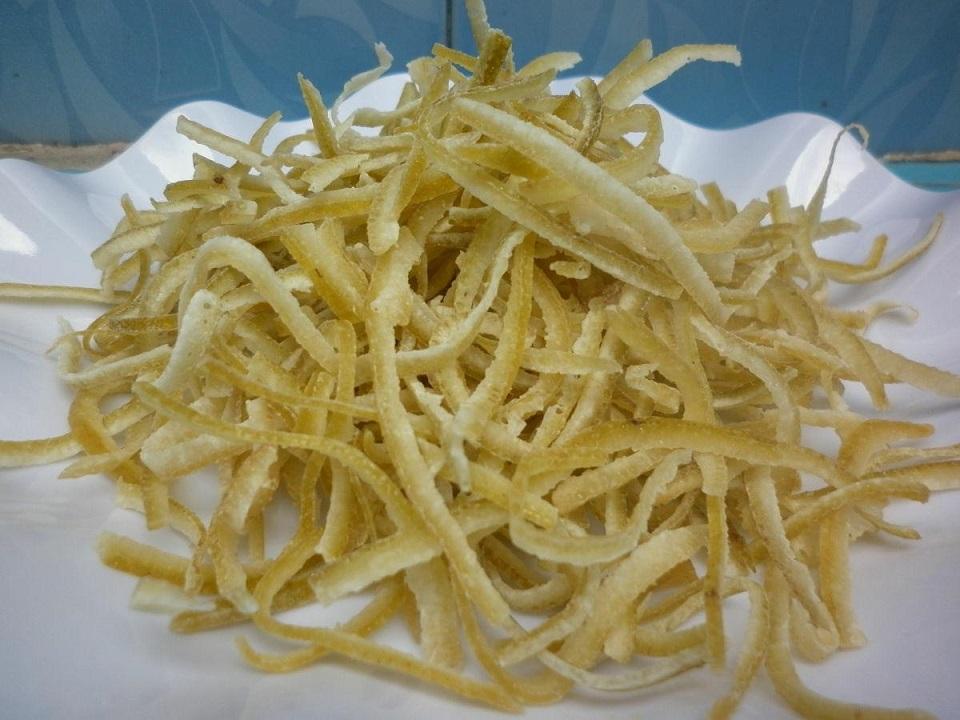 [HCM]VỎ BƯỞI SẤY DẺO THƠM NGON - TÚI ZIP 200G