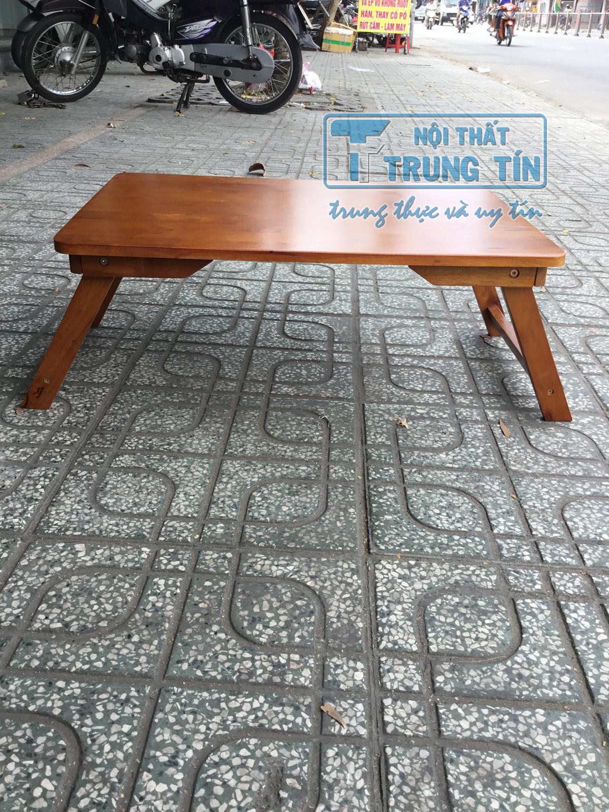 [HCM]BÀN GỖ XẾP 50*70 MÀU TỰ NHIÊN