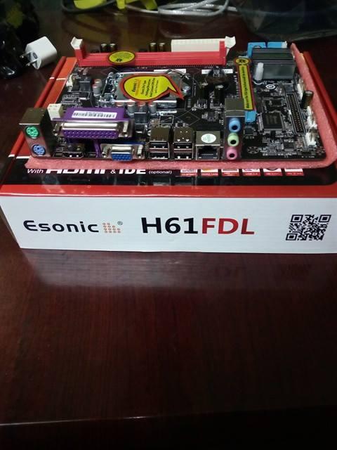 Main H61 Esonic socket 1155, hàng mới