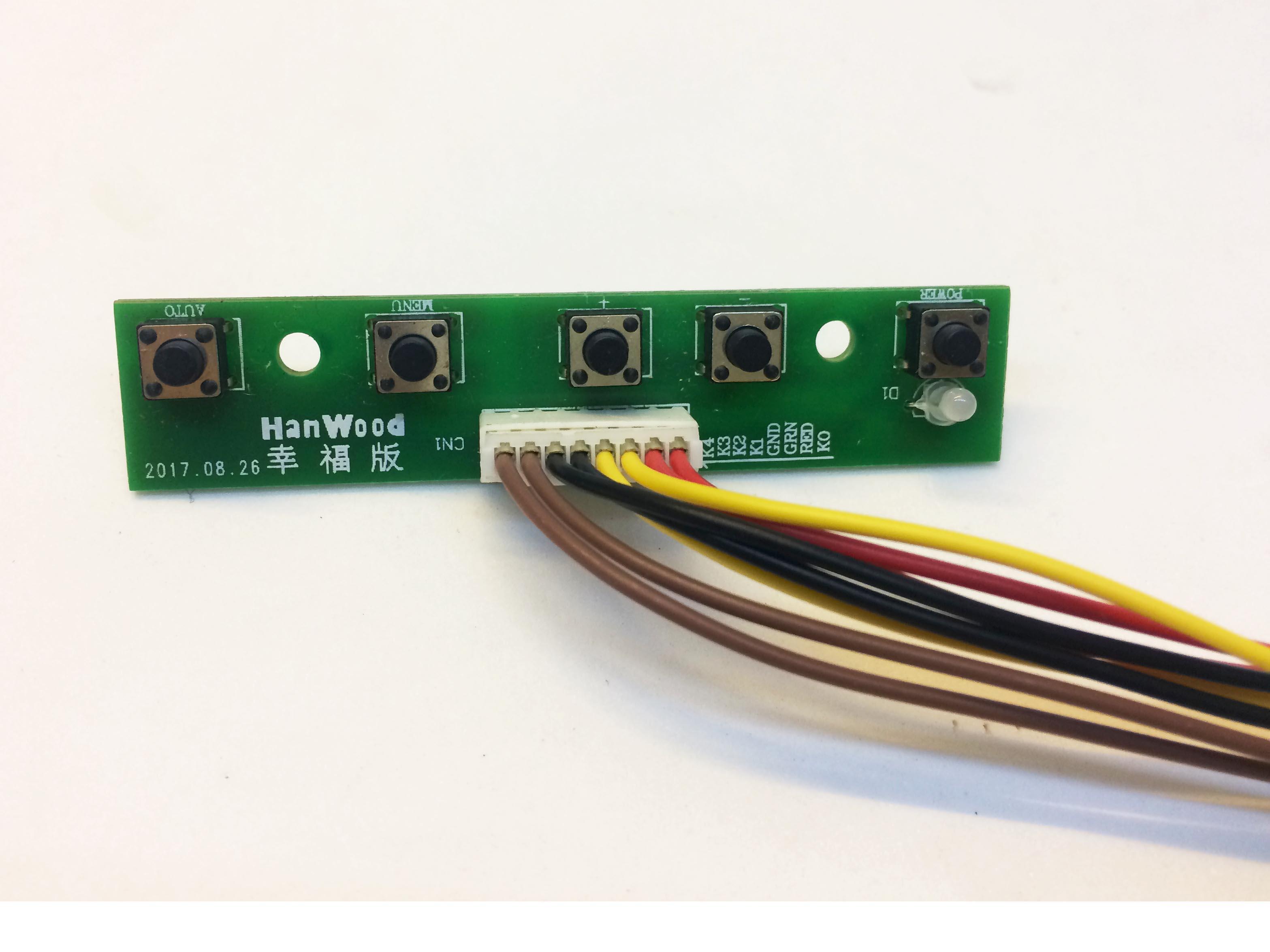 Nút điều khiển cho giải mã LCD 6820