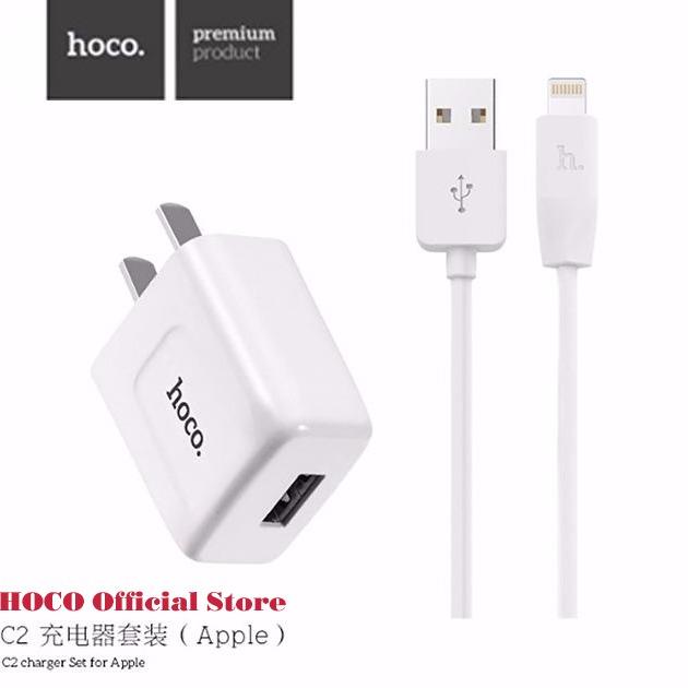 [HCM]Bộ sạc combo HOCO C2 cho iphone/ipad (hàng nhập khẩu) siêu nhanh