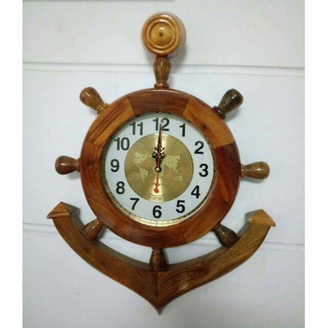 High-Quality Rosewood Wooden Clock, 50cm