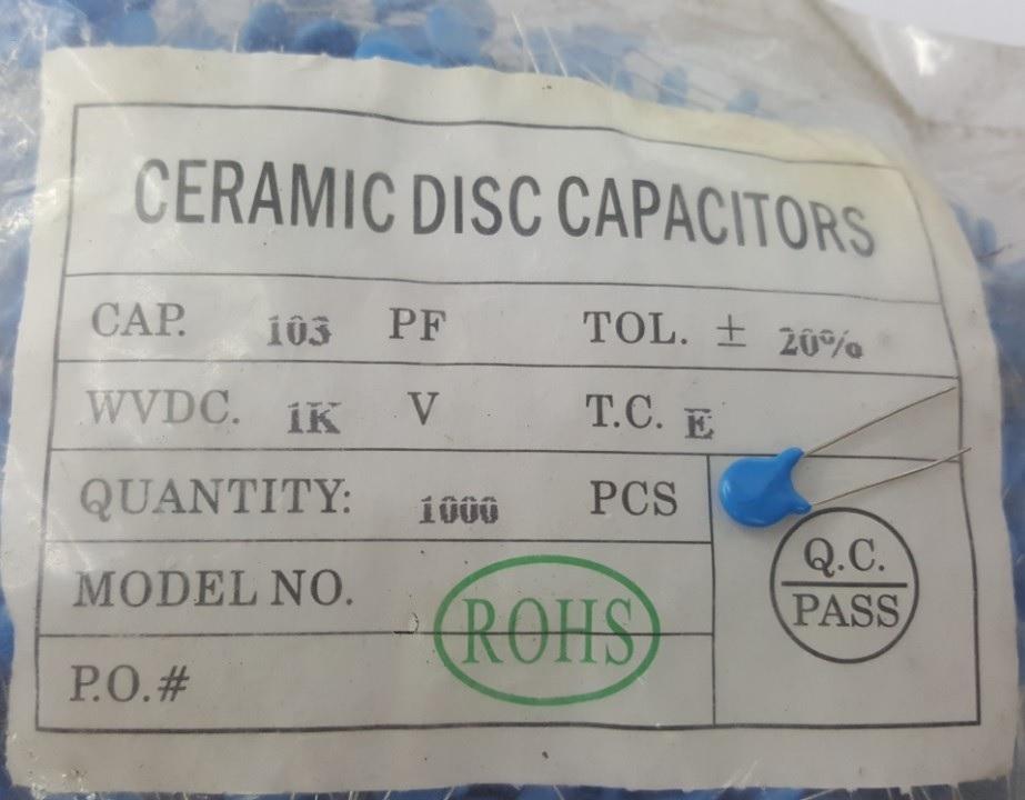 Combo 50 tụ gốm 103 1K