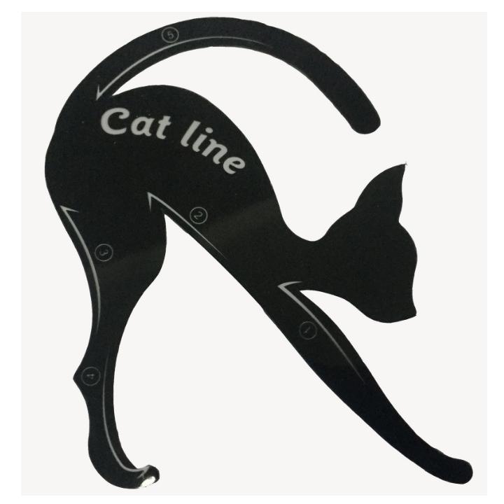 Khuôn kẻ mắt Catline, ấn tượng