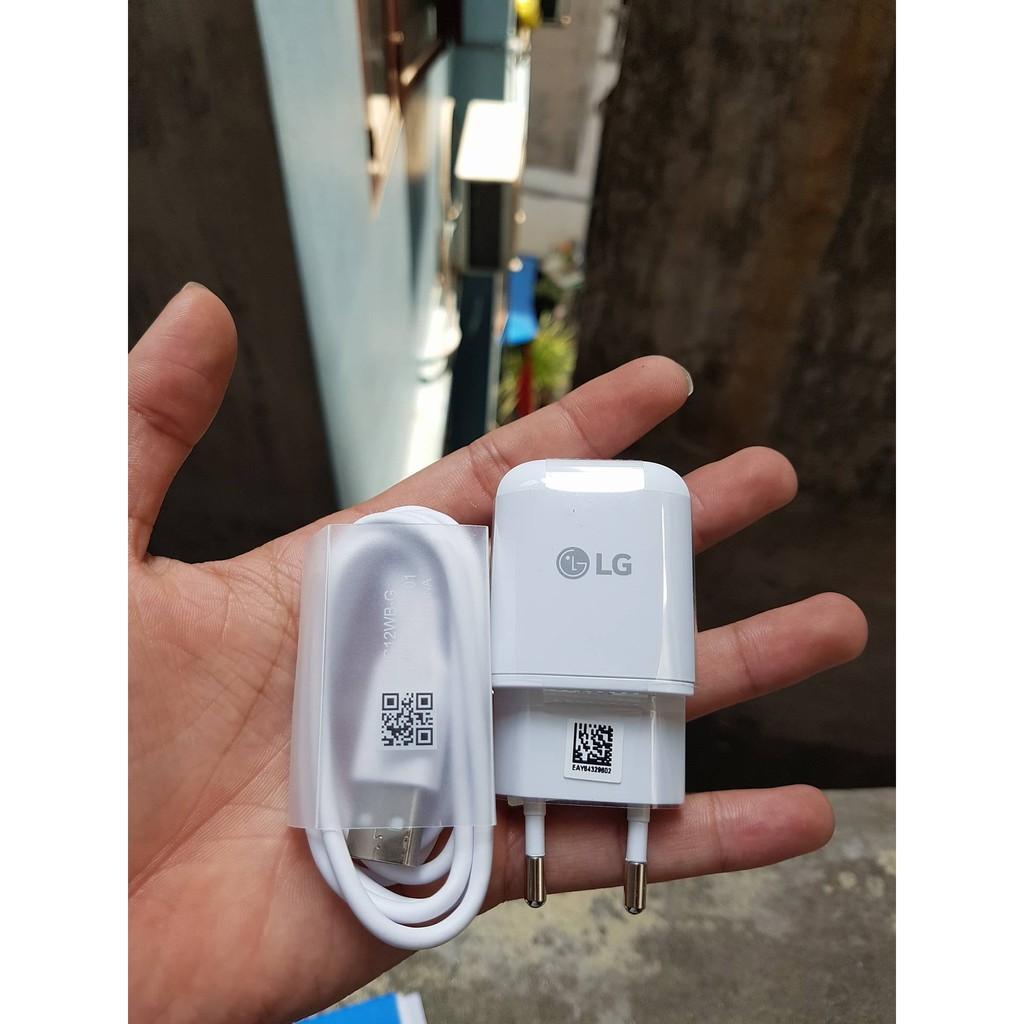 Sạc Cáp Fast Charge V30 G6 V20 G5 V10 G4 ( Sạc Nhanh + USB Type C-Micro Usb )