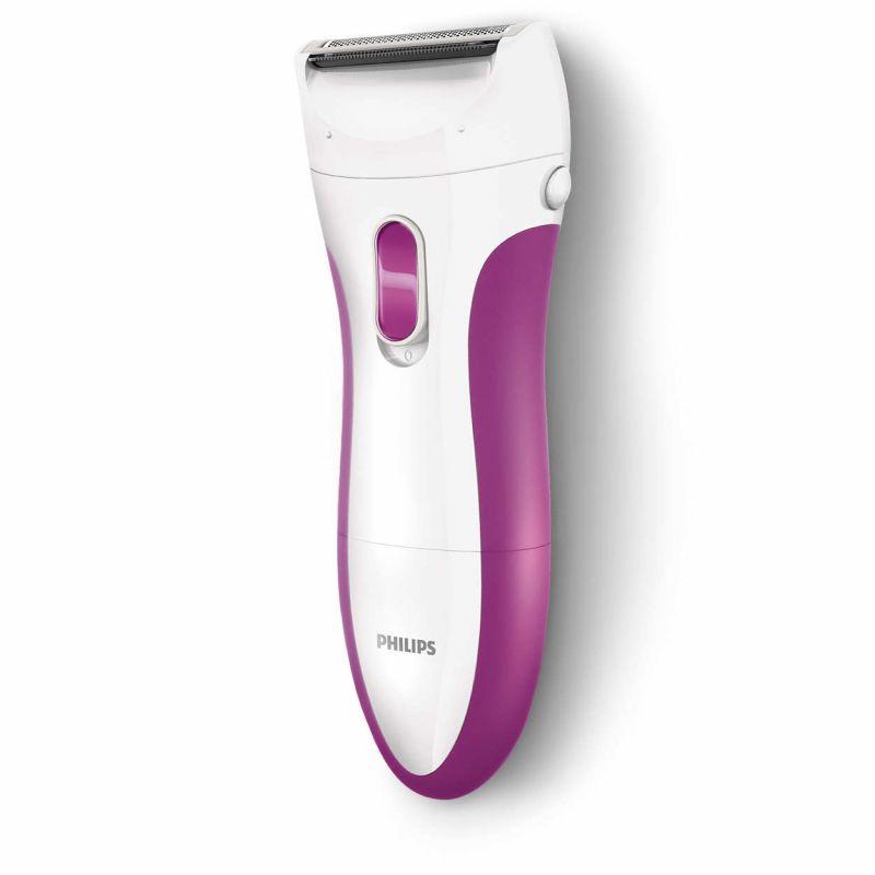 Máy làm sạch lông dành cho nữ Philips HP6341 (Trắng hồng) - hàng nhập khẩu