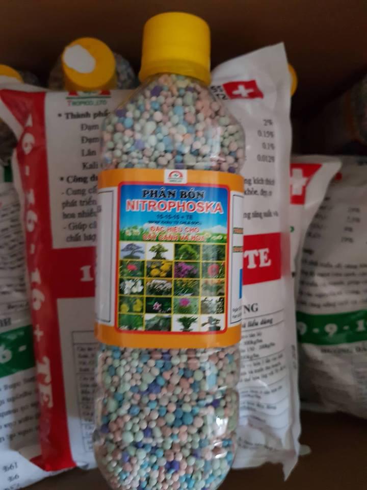 Phân bón đặc hiệu cho hoa và cây cảnh Nitrophoska Đức (15 – 15 – 15 )
