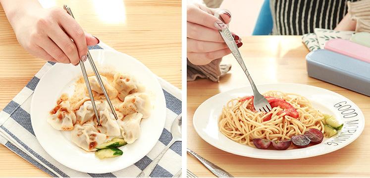 Bộ Muỗng Đũa Nỉa Cá Nhân