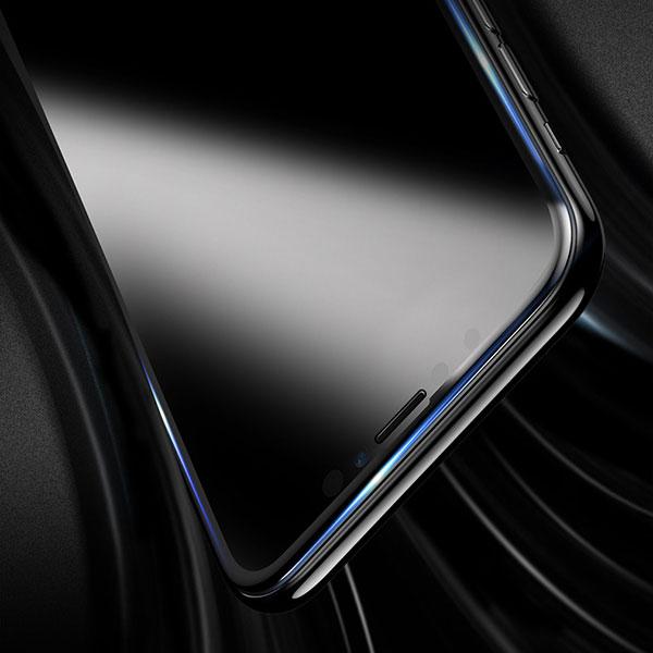Miếng dán cường lực 10D full màn cho iPhone X (Đen)