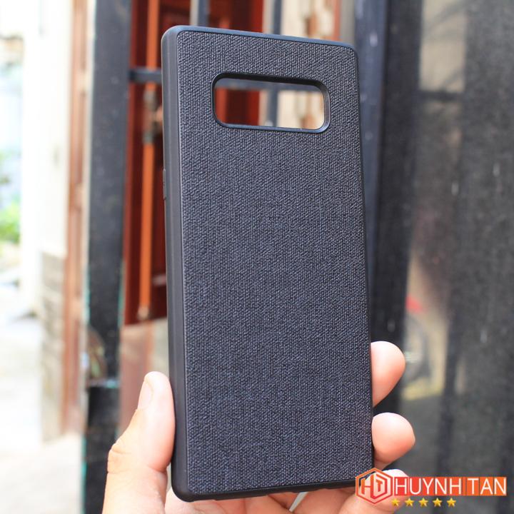 Ốp lưng Samsung Note 8 vải Jean (full màu)