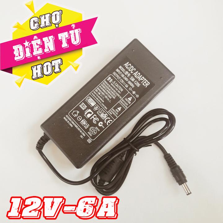 Nguồn Adapter 12v-6A Nguồn Chất Lượng Tốt