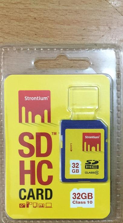 Thẻ nhớ Strontium SDHC 32GB Class 10
