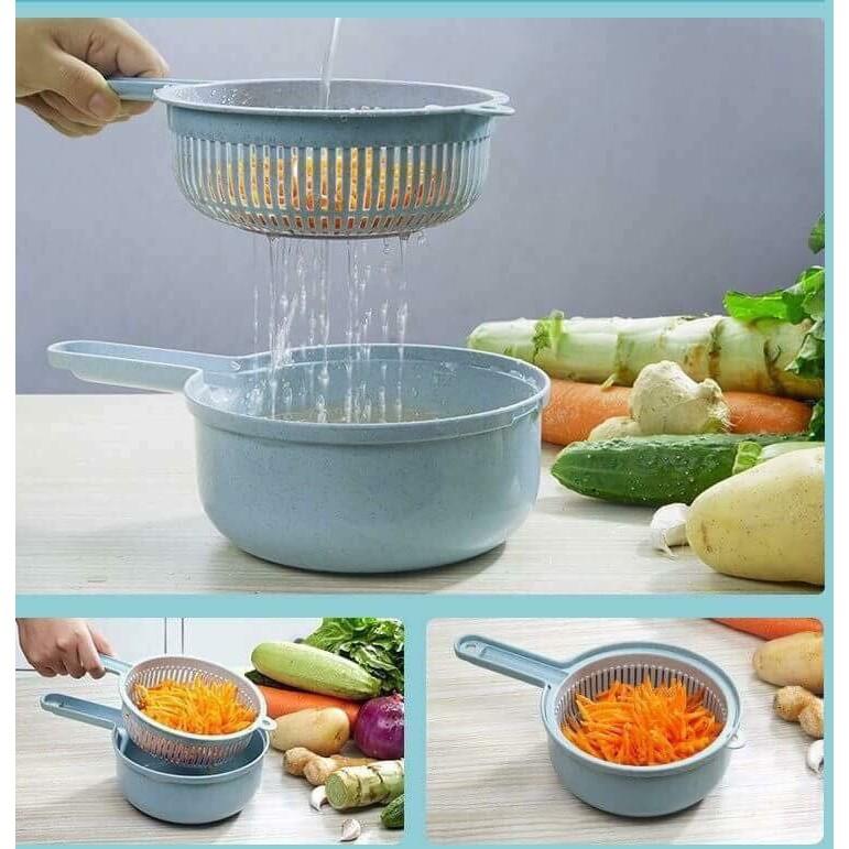 DỤNG CỤ CẮT RAU CỦ QUẢ 4 IN 1 LÚA MẠCH ( an toàn cho sức khỏe)
