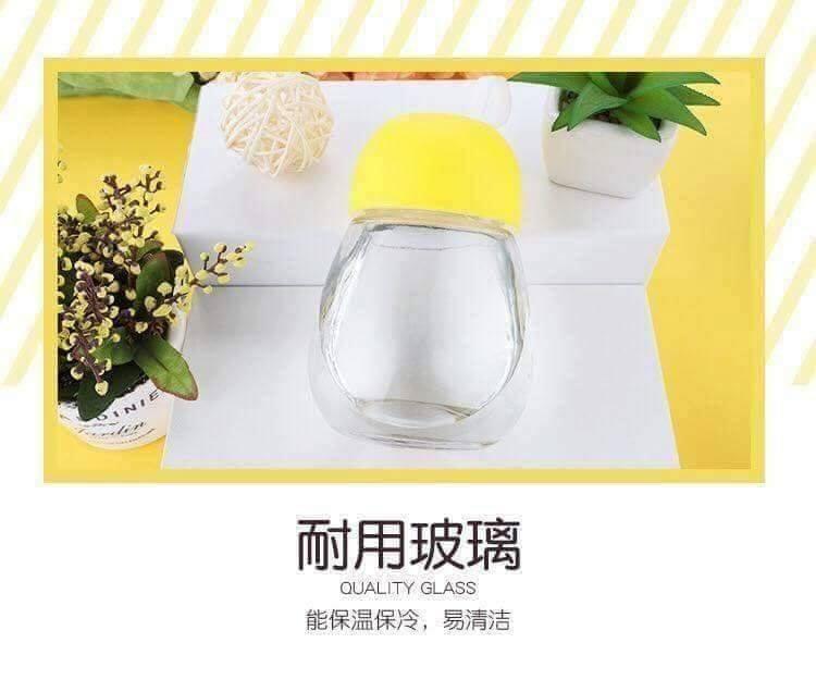 CỐC ĐỰNG CHÁO ,SỮA GIỮ NHIỆT BÀNG THỦY TINH.
