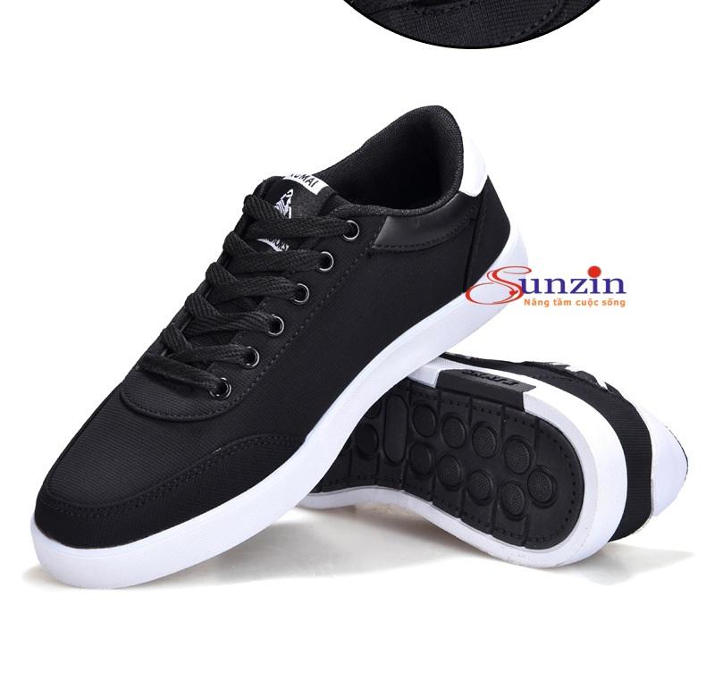 Giày thể thao nam SZ03 (đen phối trắng)