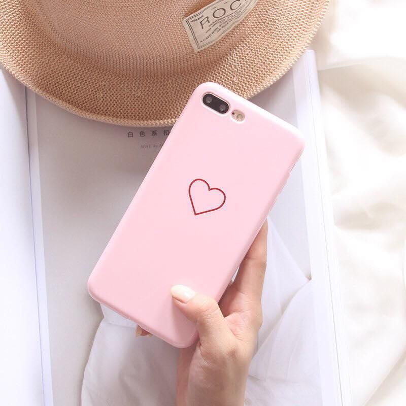 ỐP TIM ĐÔI CUTE GIÀNH CHO IPHONE