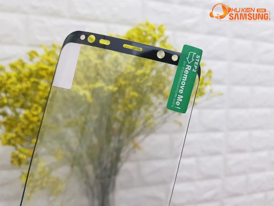 Miếng dán full màn hình Vmax cho Galaxy S8 Plus (Đen)