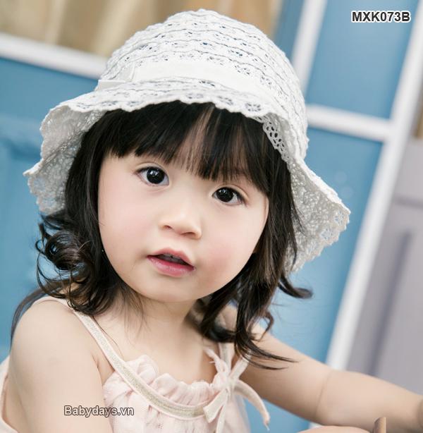 Mũ nón rộng vành cho bé mxk073b