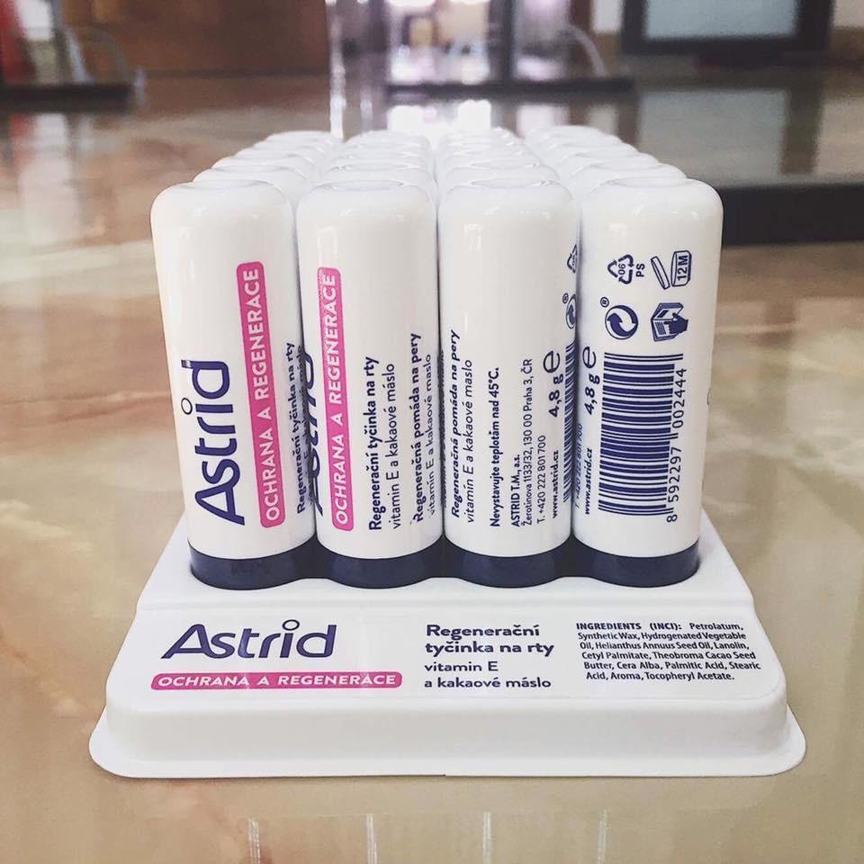 Son dưỡng môi mỡ hươu Astrid 4g nhập khẩu