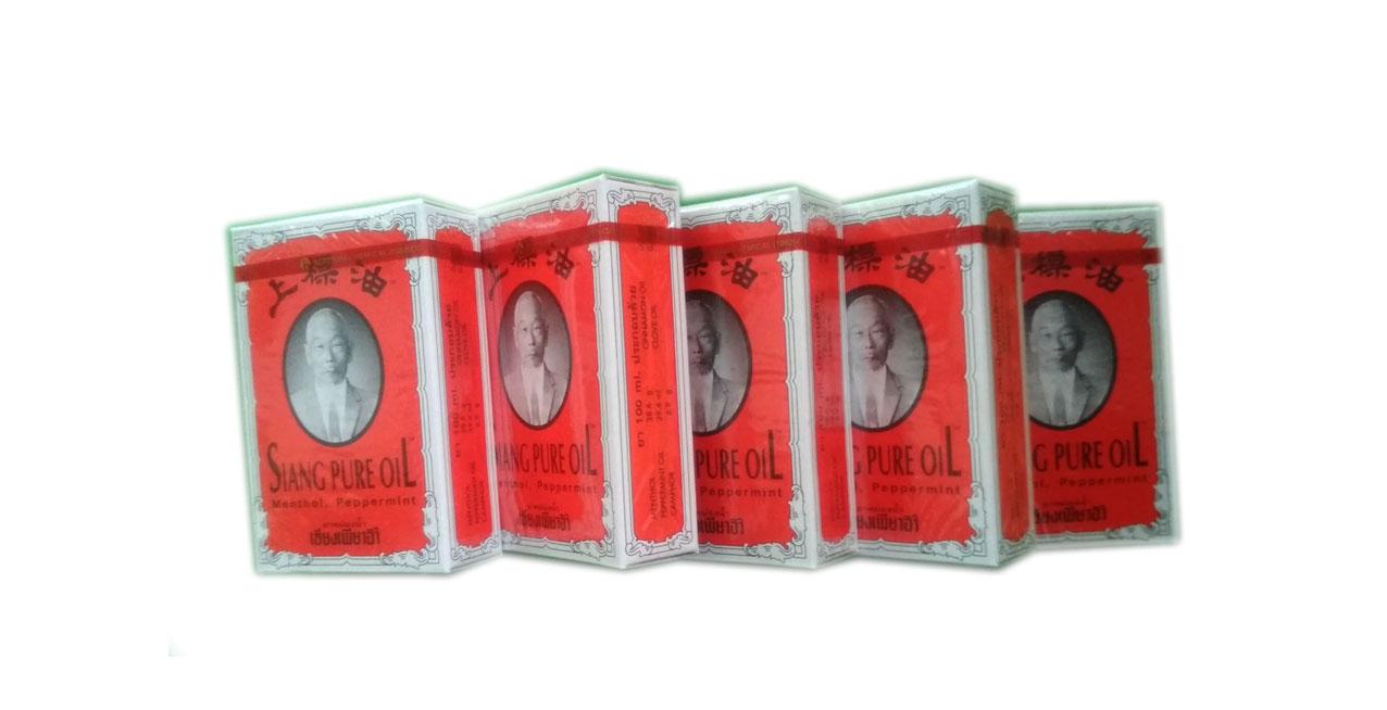 5 chai Dầu đỏ hiệu ông già Thái Lan