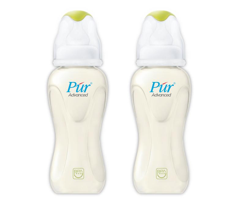 [HCM]Bình sữa cổ thường Advanced Pur 250ml