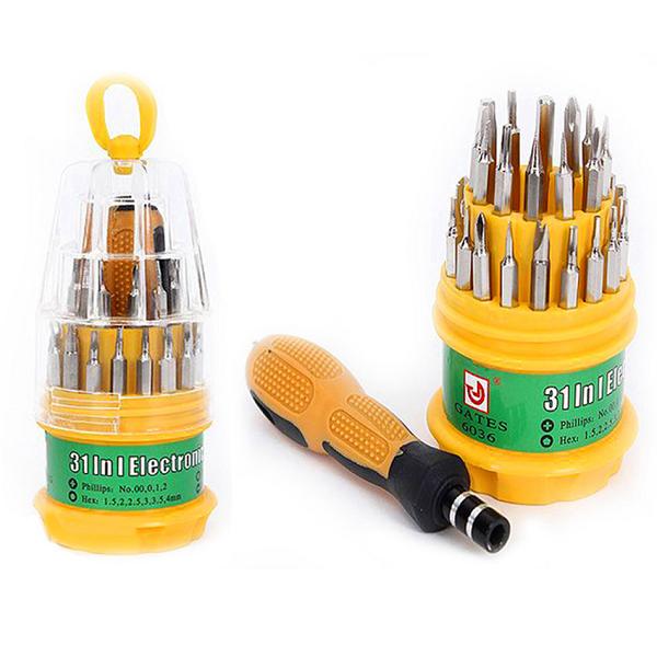 Bộ Tua Vít Đa Năng 31 Đầu Kèm Hộp Đựng Tiện Dụng