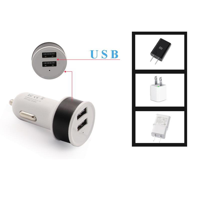 Cốc sạc 2 cổng USB trên Oto UB2