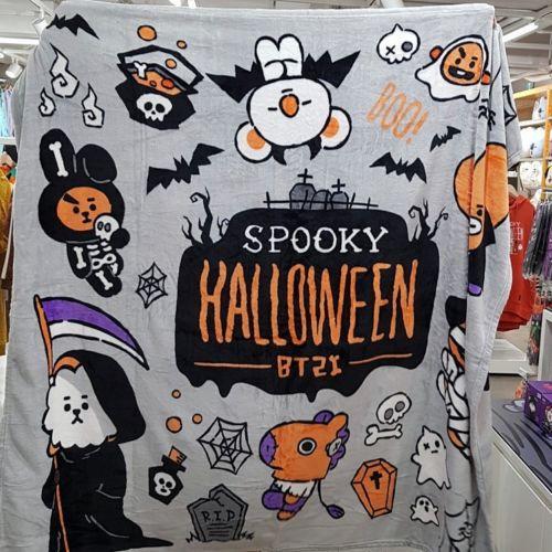 Chăn BT21 SPOOKY Halloween kute